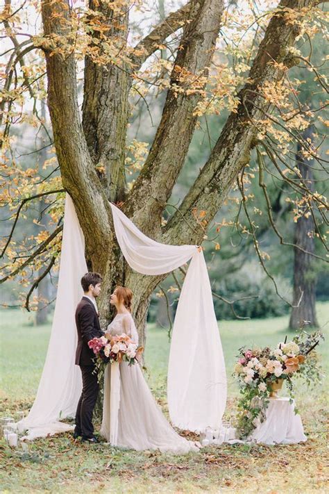 48 Gorgeous Ideas To Set Up A Wedding Backdrop Wedding Ceremony