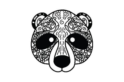 Panda Mandala Svg Cut File By Creative Fabrica Crafts · Creative Fabrica