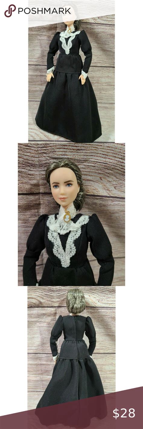 Mattel Barbie Inspiring Women Series Susan B Anthony Doll Articulated 12 Women Inspirational