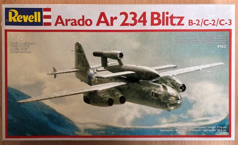 Revell 4162 Arado Ar 234 Blitz B 2c 2c 3 Mit V1 Modellbausatz Im