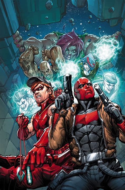 Arsenal And Red Hood Under Attack Comics Red Hood Dc Comics Heroes