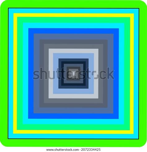 Square Big Small Color Stock Vector Royalty Free 2072334425