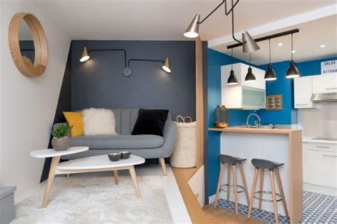 An Ingenious Hideaway Bed Saves Valuable Space In This Chic Studio