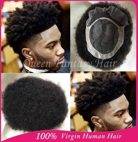 I get my hair pieces from hairpiece warehouse. New Arrival afro curl mens toupee 7"x9" real virgin indian ...