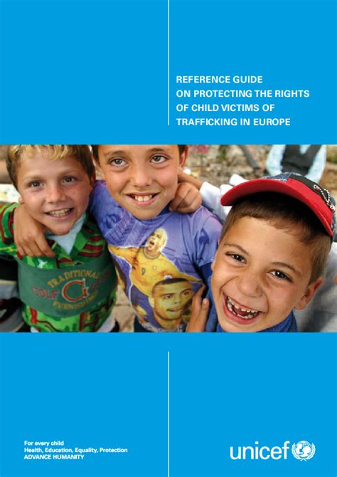 Reference Guide On Protecting The Rights Of Child Victims Of