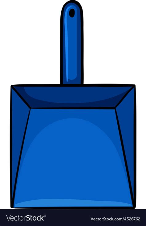 Dustpan Royalty Free Vector Image Vectorstock