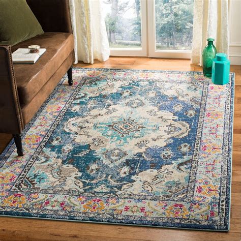 Shop blue 8x10 area rugs at luxedecor.com. Mistana Newburyport Navy/Light Blue Area Rug & Reviews ...