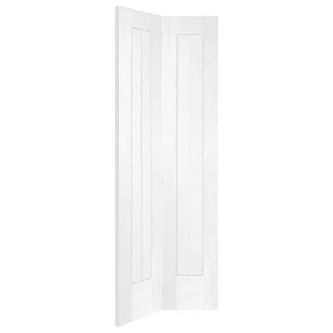 Xl Joinery Internal White Primed Suffolk 2p Bi Fold Door At Leader Doors