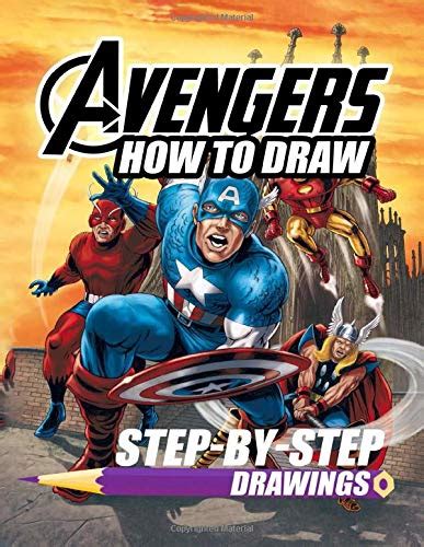 How To Draw Avengers Step By Step Drawings Avengers Drawing Book
