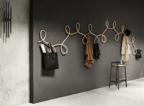 We use only the highest quality materials in all of our wooden, plastic and metal hangers. Sculptural Coat Rack Inspired By Waltz Dancing - DigsDigs