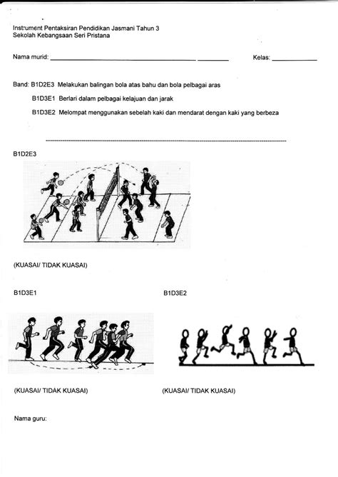 Kertas soalan pksr 1 pjk (tahun 1) via www.scribd.com. sUKaN , PeNDiDiKAn JaSMaNi dAN KeSIhATaN: pentaksiran kssr ...