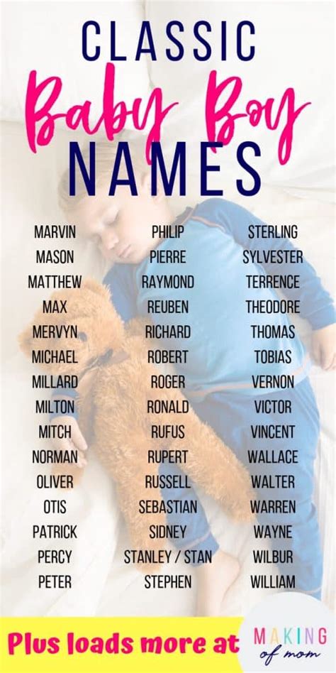 Looking for the perfect name for your little one? 100+ Old Fashioned Baby Boy Names Making a Comeback in ...