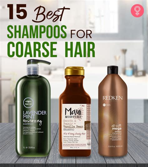 Best Shampoos For Coarse Hair
