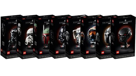 All Lego Star Wars Helmet Collection Sets 2020 2022 Compilation