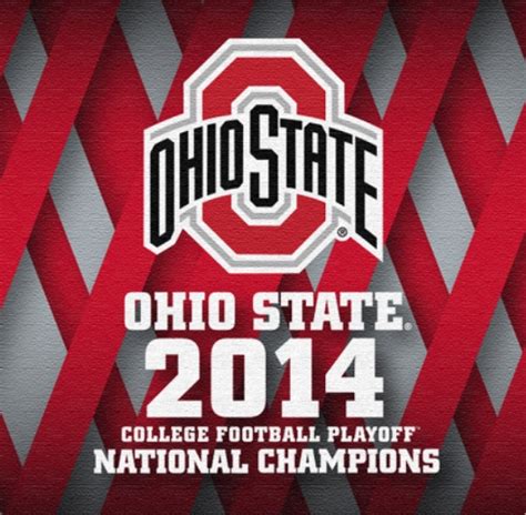 Ohio State 2014 College Football Playoff National Champions Coaster
