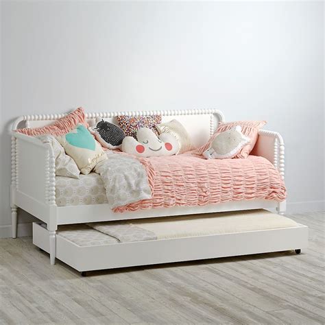 The years, no matter the theme. White Jenny Lind Trundle Bed | Crate and Barrel | White ...