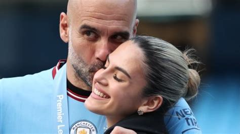 Fans In Awe Of Pep Guardiolas Stunning Daughter Maria As She Steals Show During Man City Title