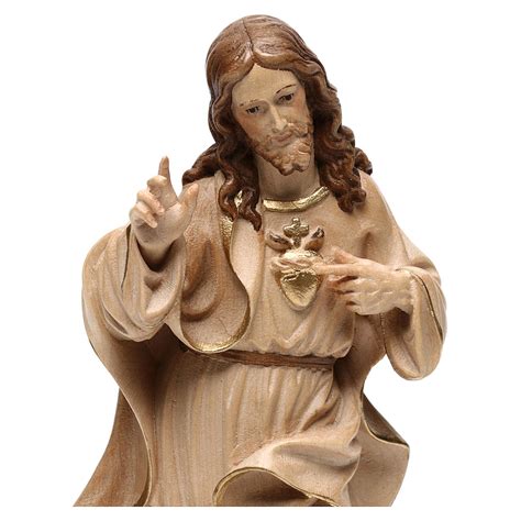 Sacred Heart Of Jesus Statue Realistic Style Burnished In 3 Online