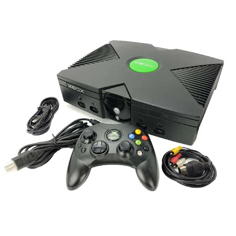 Original Microsoft Xbox Game Console Tekrevolt