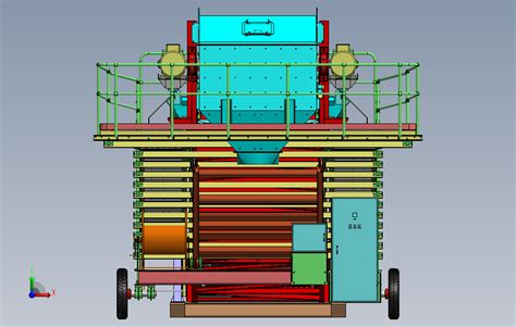 A45 矿用带式输送机yd20 16皮带机三维图solidworks 2008模型图纸下载 懒石网