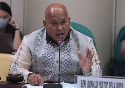 Bato Defends Duterte From Talk Linking Ex President To Percy Slay Inquirer News