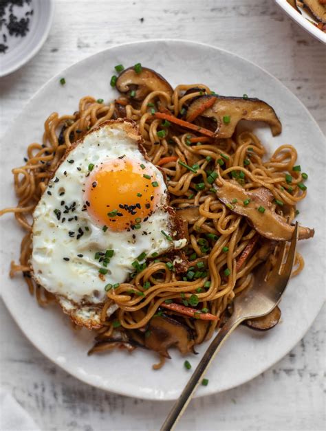 Ramen noodles are easy to make but the dough is tough to knead and roll by hand. 20 Minute Ramen Noodles with Sesame Fried Eggs - Veggie Ramen