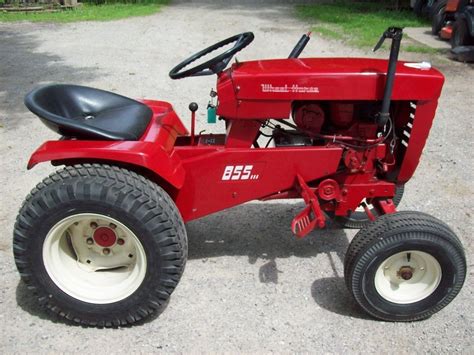 Vintage Wheel Horse 855 Garden Tractor With Images Tractors Garden