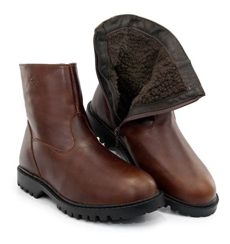 Bota Inverno Masculina Impermeável Forrada Lã Frio Neve Mercado Livre