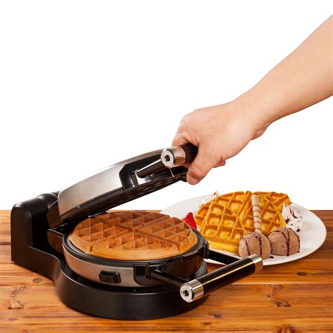 Secura 360 Rotating Belgian Waffle Maker W Removable Plates The Secura