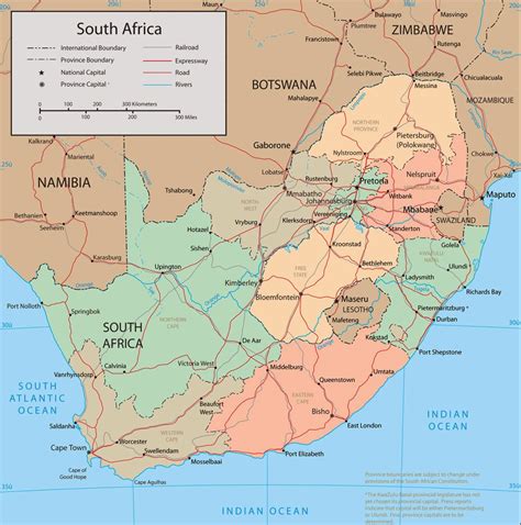 Map Of South Africa Cities Map Of South Africa Pictures