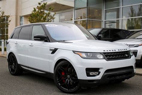Range rover sport superchaged is a top of the range, 5.0 litre supercharged v8. Pre-Owned 2016 Land Rover Range Rover Sport Supercharged ...