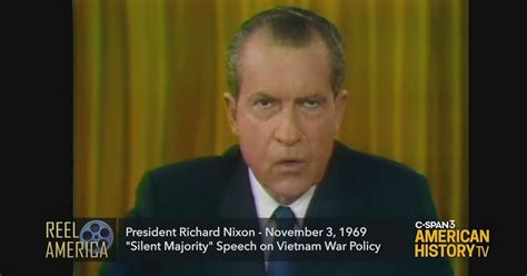 President Nixons Silent Majority Speech On Vietnam War C