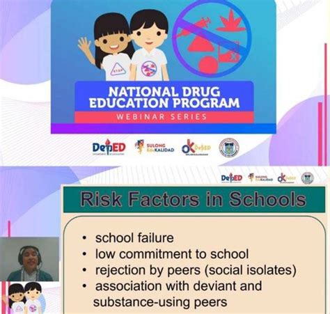 Deped Conducts Series Of Webinars On Substance Abuse The Manila Times