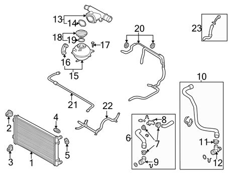 Inspection thoroughly clean all gasket mating surfaces. 2003 Volkswagen Jetta Wagon Engine Coolant Overflow Hose ...