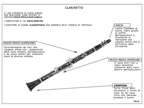 Clarinetto Clarinetto Strumenti Musicali Educazione Musicale