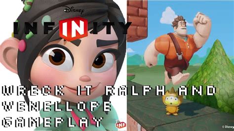 Disney Infinity Wreck It Ralph Venellope Gameplay Trailer 1080p Youtube