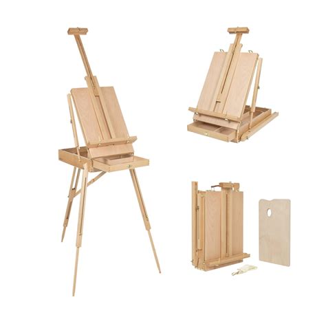 Ubesgoo 72 Folding Drawing Easel Stand Portable Tripod French Artist