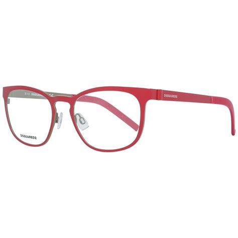Eyeglasses Frame Dsquared2 Red Women Dq5184 068 51 Walmart Canada