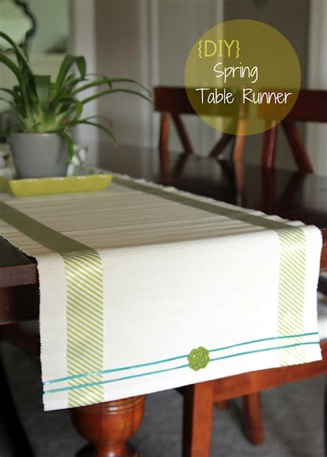 Easy Diy Spring Table Runner Misc Sewing Projects