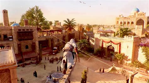 Assassin S Creed Mirage Stealth Kills Parkour Free Roam Gameplay