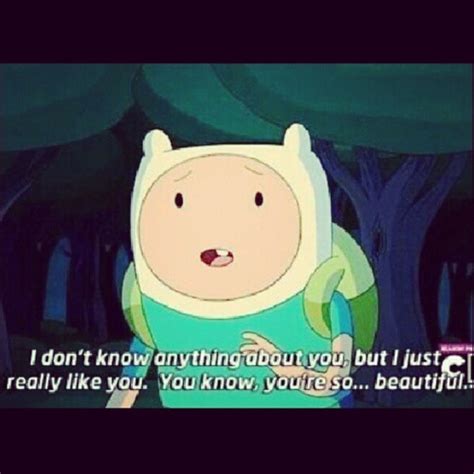Enjoy the following cute love quotes for her! ADVENTURE TIME FINN QUOTES TUMBLR image quotes at relatably.com