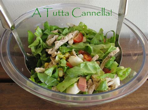 Per l' insalata di pollo l'idea è utilizzare il pollo alla piastra. a tutta cannella!: Insalata di Pollo