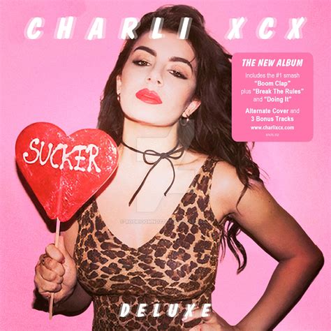 Charli Xcx Sucker Deluxe Cover By Rodrigomndzz On Deviantart