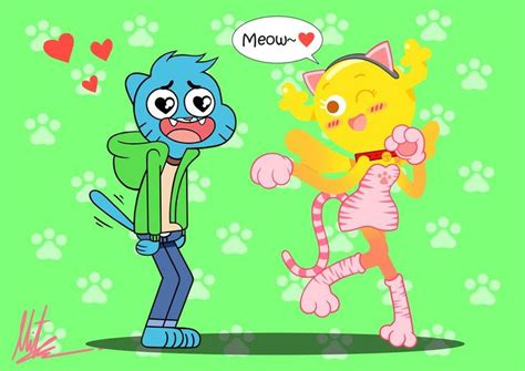 Gumball And Penny The Amazing World Of Gumball C Ben Bocquelet