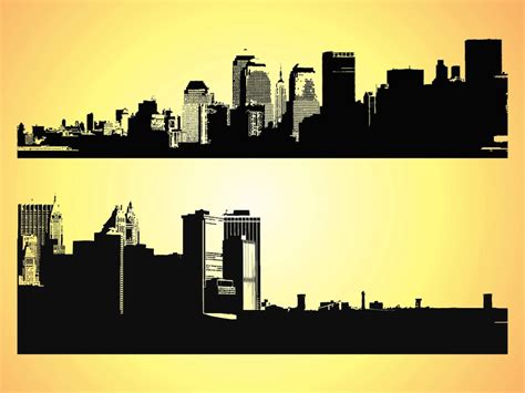 Big Cities Vectors Vector Art And Graphics
