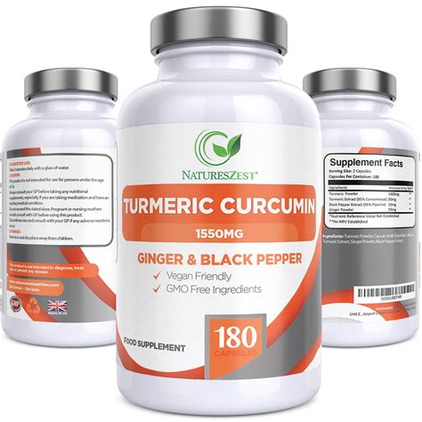 Buy Turmeric And Black Pepper S Turmeric Mg Complex With Ginger