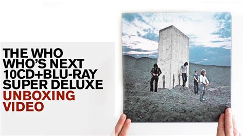The Who Whos Next Life House 10cdblu Ray Super Deluxe Unboxing Video Youtube