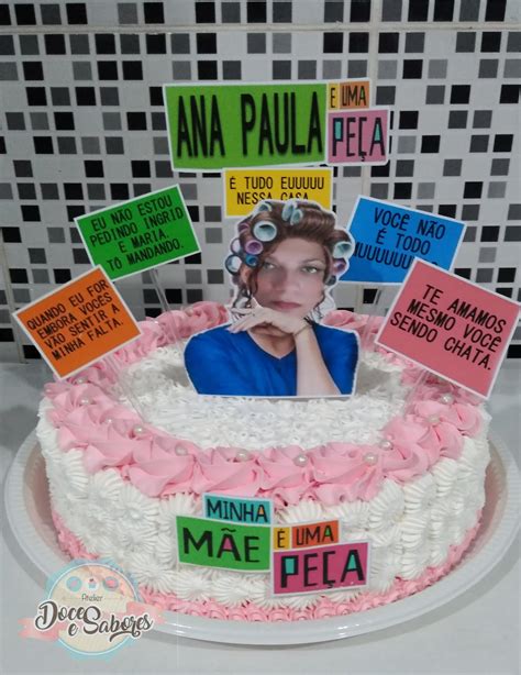 Tema De Bolo Para Minha Mãe