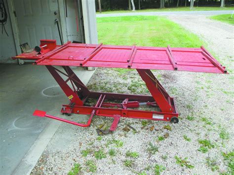 Homemade Lawn Mower Lift Table Homemade Ftempo