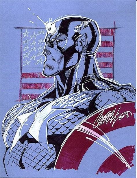 Captain America By J Scott Campbell Scott Campbell Captain America